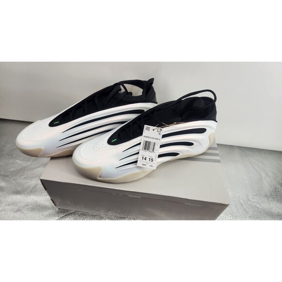 Adidas Mens Size 14 Black White Harden Volume 9 Sneakers Shoes New with Box main image 4
